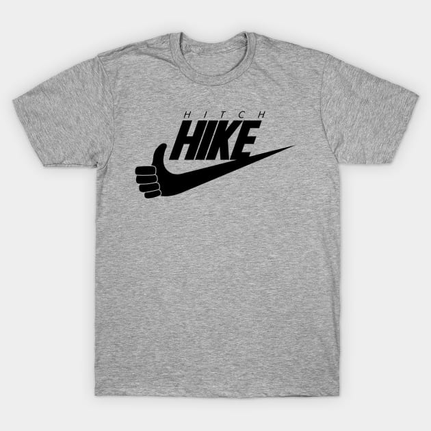 Hitch-Hike Logo T-Shirt by lallama